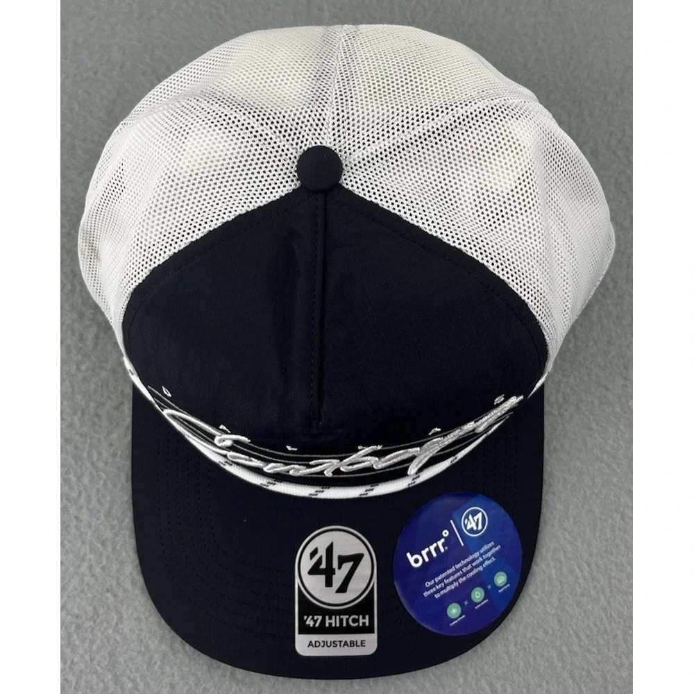 Dallas Cowboys 47 Brand Hat Snap‎ Back One Size NFL Mesh Trucker Rope brrr NEW
